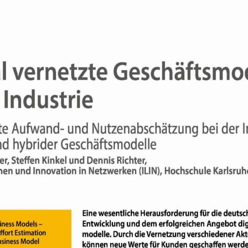 Digitally Networked Business Models