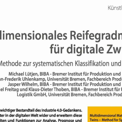 Mehrdimensionales Reifegradmodell für Digitale Zwillinge