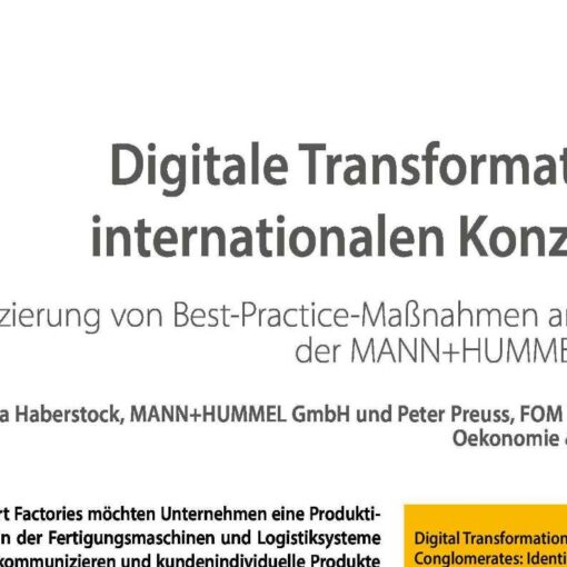 Digital Transformation in International Conglomerates