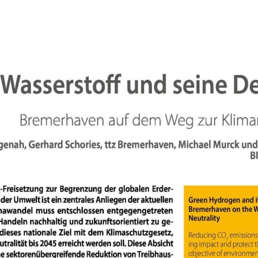 Grüner Wasserstoff und seine Derivate
