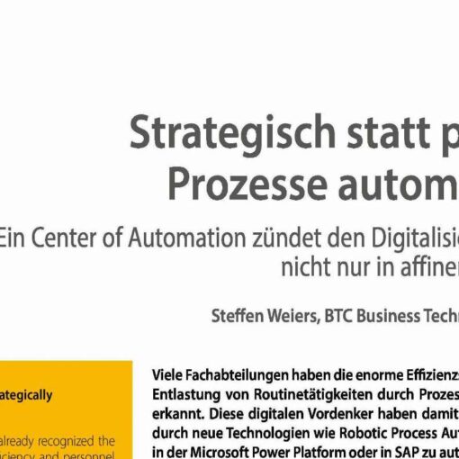 Automate Processes Strategically Instead of Selectively