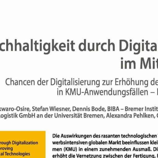Sustainability in SME through Digitalization
