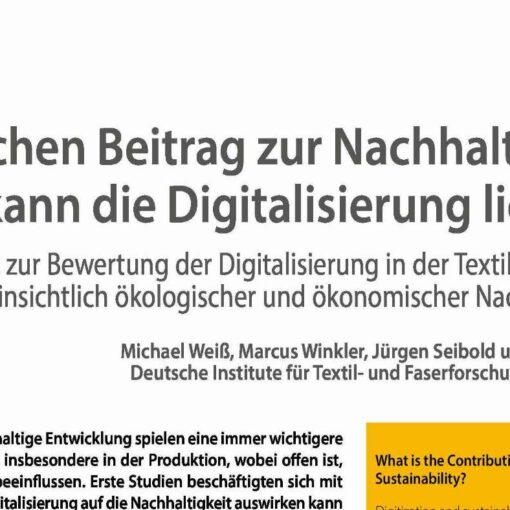 What is the Contribution of Digitization to Sustainability?