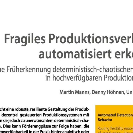 Automated Detection of Fragile Production Behavior