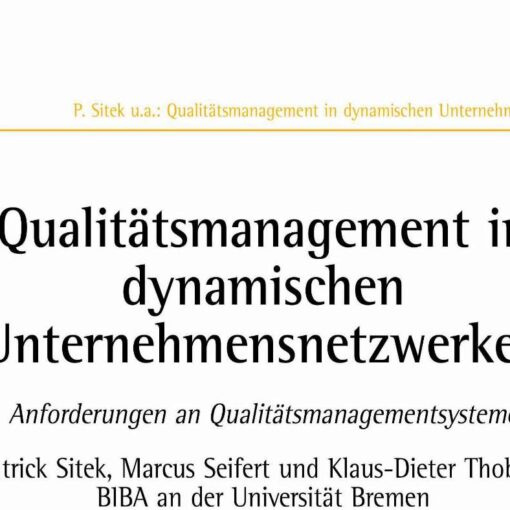 Requirements for Quality Management Systems in Dynamic Enterprise Networks
