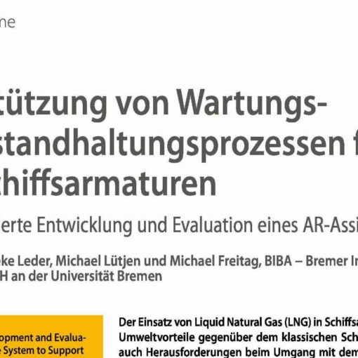 Wartung und Instandhaltung von LNG-Schiffsarmaturen