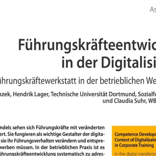 Führungskräfteentwicklung in der Digitalisierung