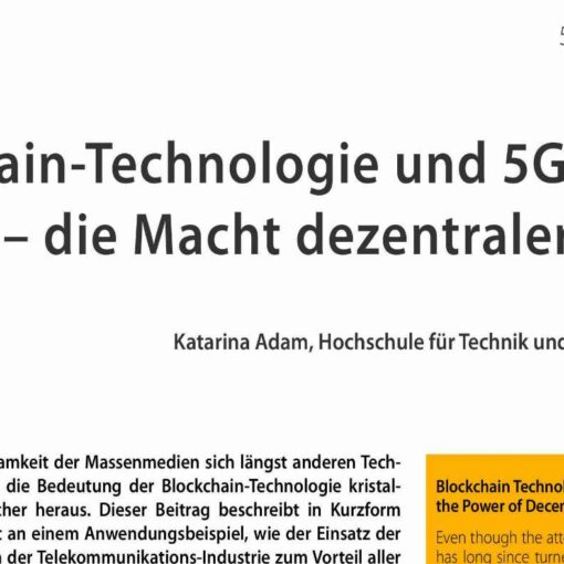 Blockchain-Technologie und 5G-Netze