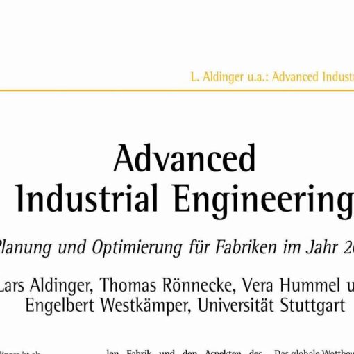 Advanced Industrial Engineering