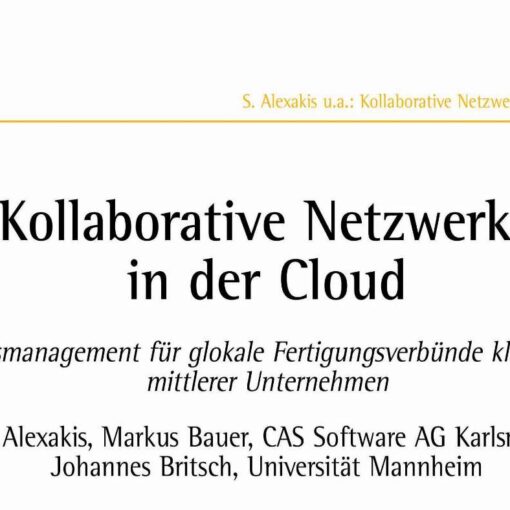 Collaborative Networks in the Cloud