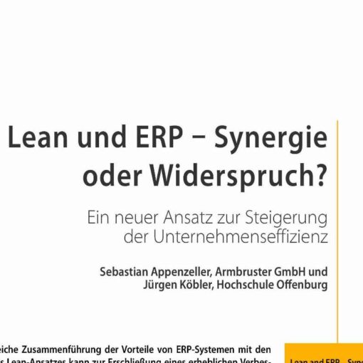 Lean und ERP - Synergie oder Widerspruch?