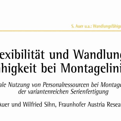 Flexibility and Mutability in Assembly Lines