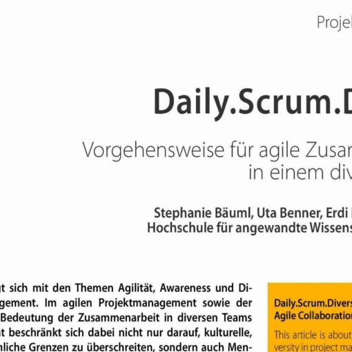 Daily.Scrum.Diverse - A Set of Rules for Agile Collaboration in a Diverse Team