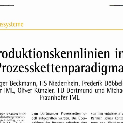 Produktionskennlinien im Prozesskettenparadigma