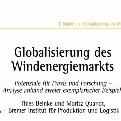 Globalization of the Wind Energy Industry