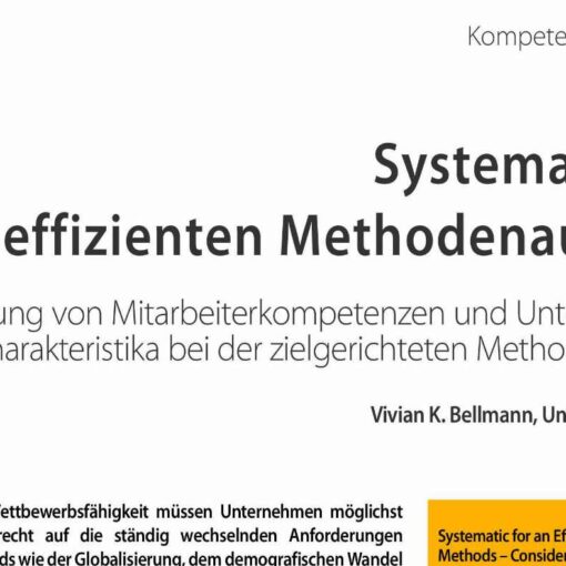 Systematic for an Efficient Selection of Methods