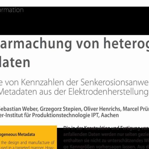 Nutzbarmachung von heterogenen Metadaten