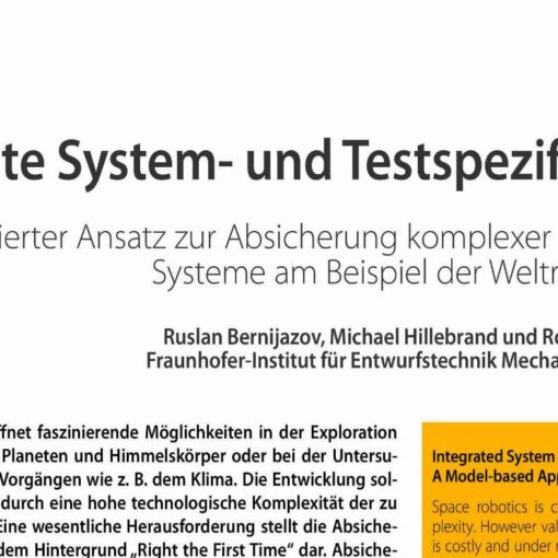 Integrierte System- und Testspezifikation