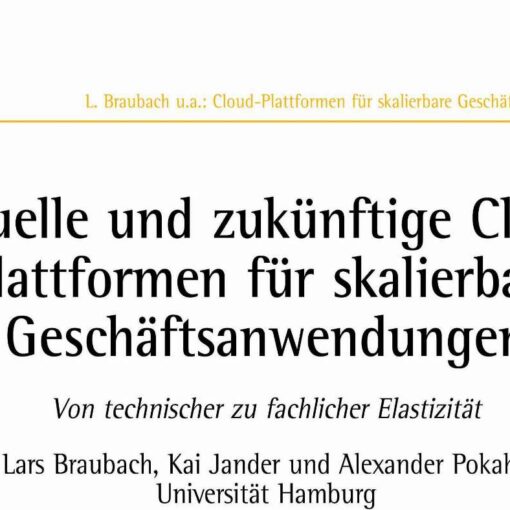 Current and Future Cloud Platforms for Scalable Business Applications