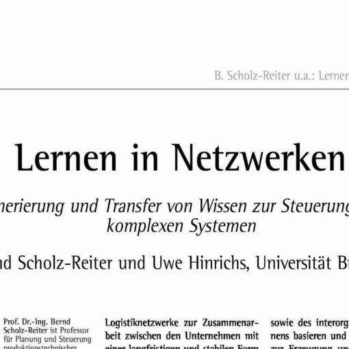 Learning in Networks