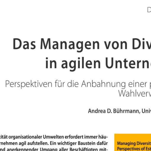 Das Managen von Diversität in agilen Unternehmen