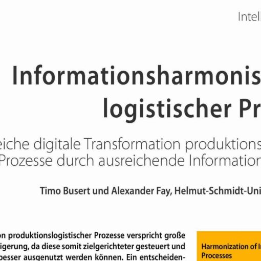 Harmonization of Information of Logistic Processes