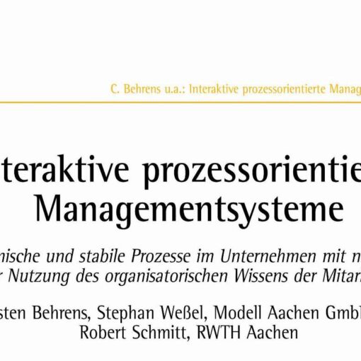 Interactive Process Oriented Management Systems