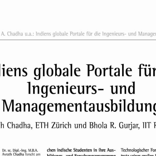 India’s Global Portals of Engineering and Management Education