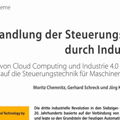 Wandlung der Steuerungstechnik durch Industrie 4.0
