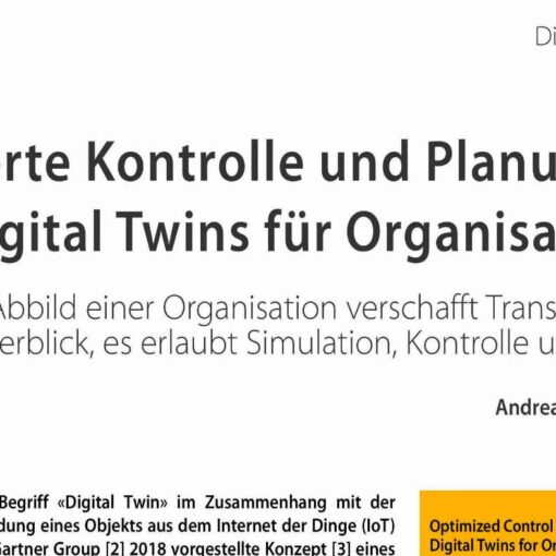 Optimierte Kontrolle und Planung mit Digital Twins
