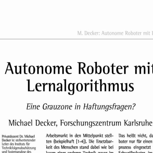 Autonomous Robots with Learning Algorithm