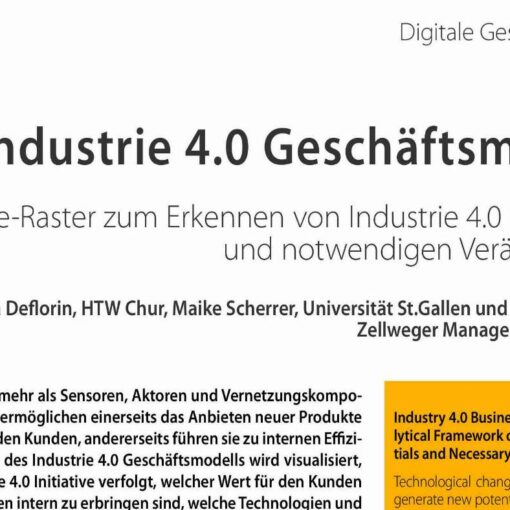 Industry 4.0 Business Models