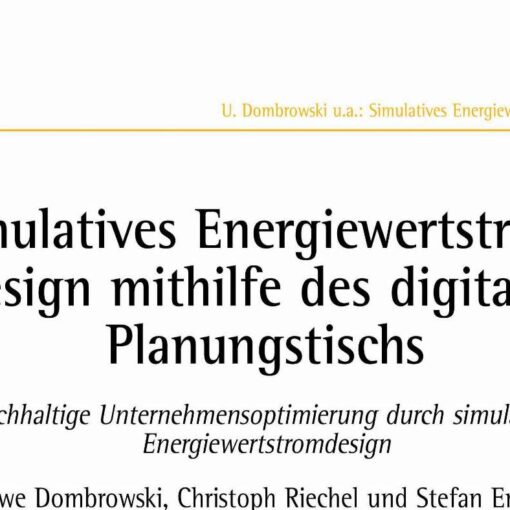 Energy Value Stream Mapping as a Tool of the Digital Factory
