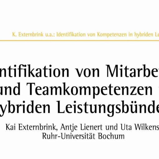 Identifying Employee and Team Competencies in Industrial Product-Service Systems