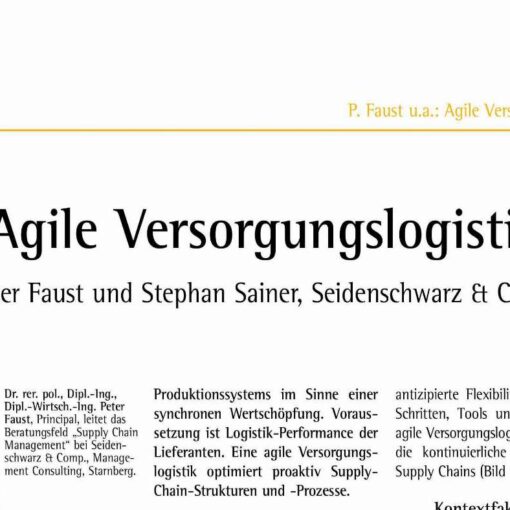 Agile Supply Logistics