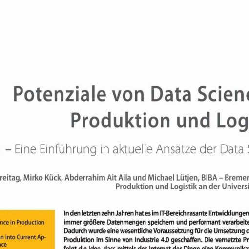 Potenziale von Data Science in Produktion und Logistik Teil 1