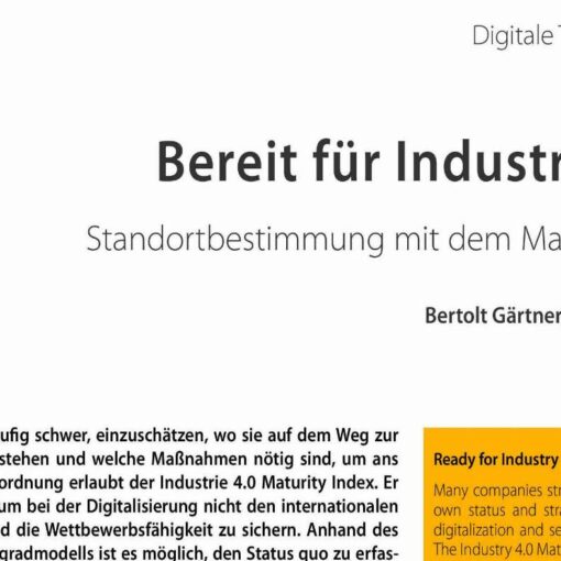Bereit für Industrie 4.0?