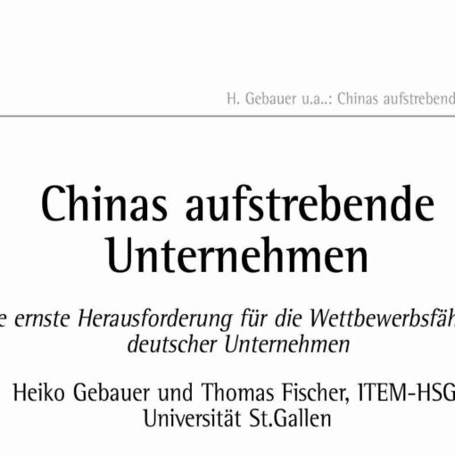 Emerging Chinese Companies