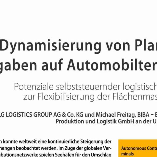 Dynamisierung von Planungsaufgaben auf Automobilterminals