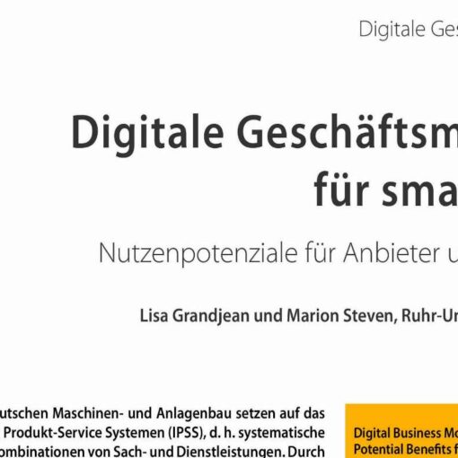 Digital Business Models for Smart IPSS