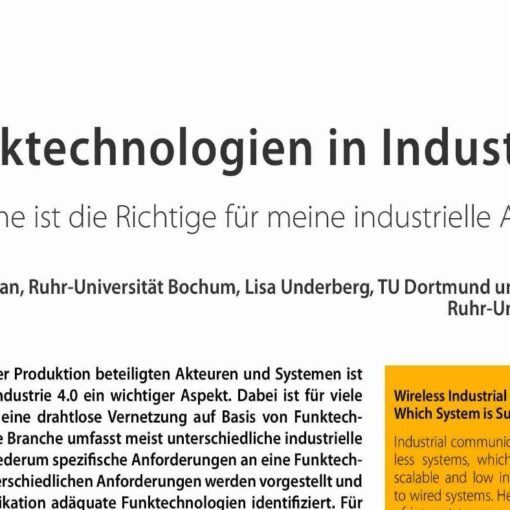 Wireless Industrial Communication