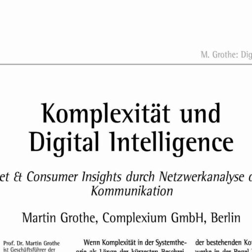 Komplexität und Digital Intelligence
