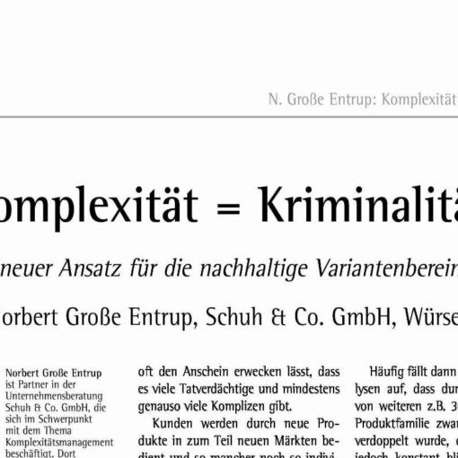Complexity = Criminality?