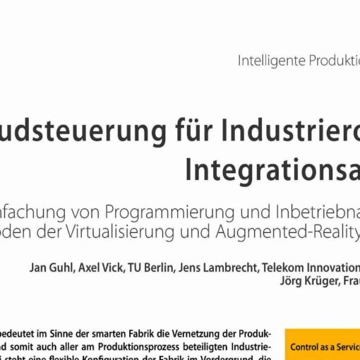 Cloudsteuerung für Industrieroboter: Integrationsansätze