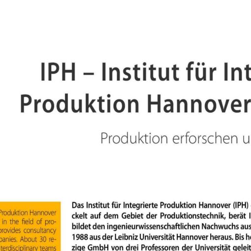 IPH - Institut für Integrierte Produktion Hannover gGmbH