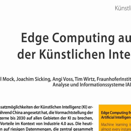 Edge Computing from the Perspective of Artificial Intelligence