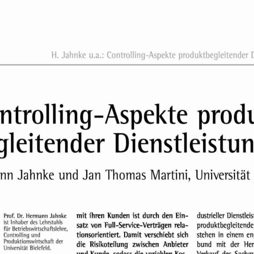 Product-Related Services and Management Accounting