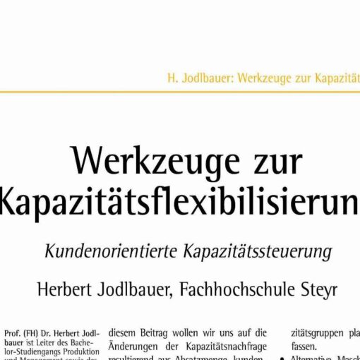 Tools for flexible capacity allocation