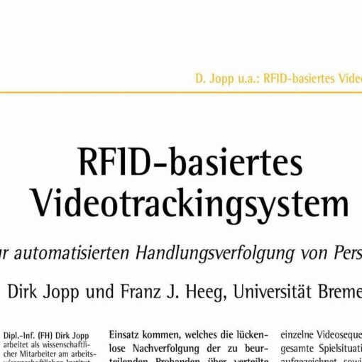 RFID-basiertes Videotrackingsystem