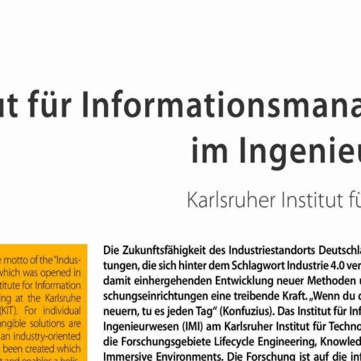 Institut für Informationsmanagement im Ingenieurwesen